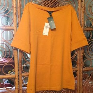 NWT - New Lauren Ralph Lauren cotton top.